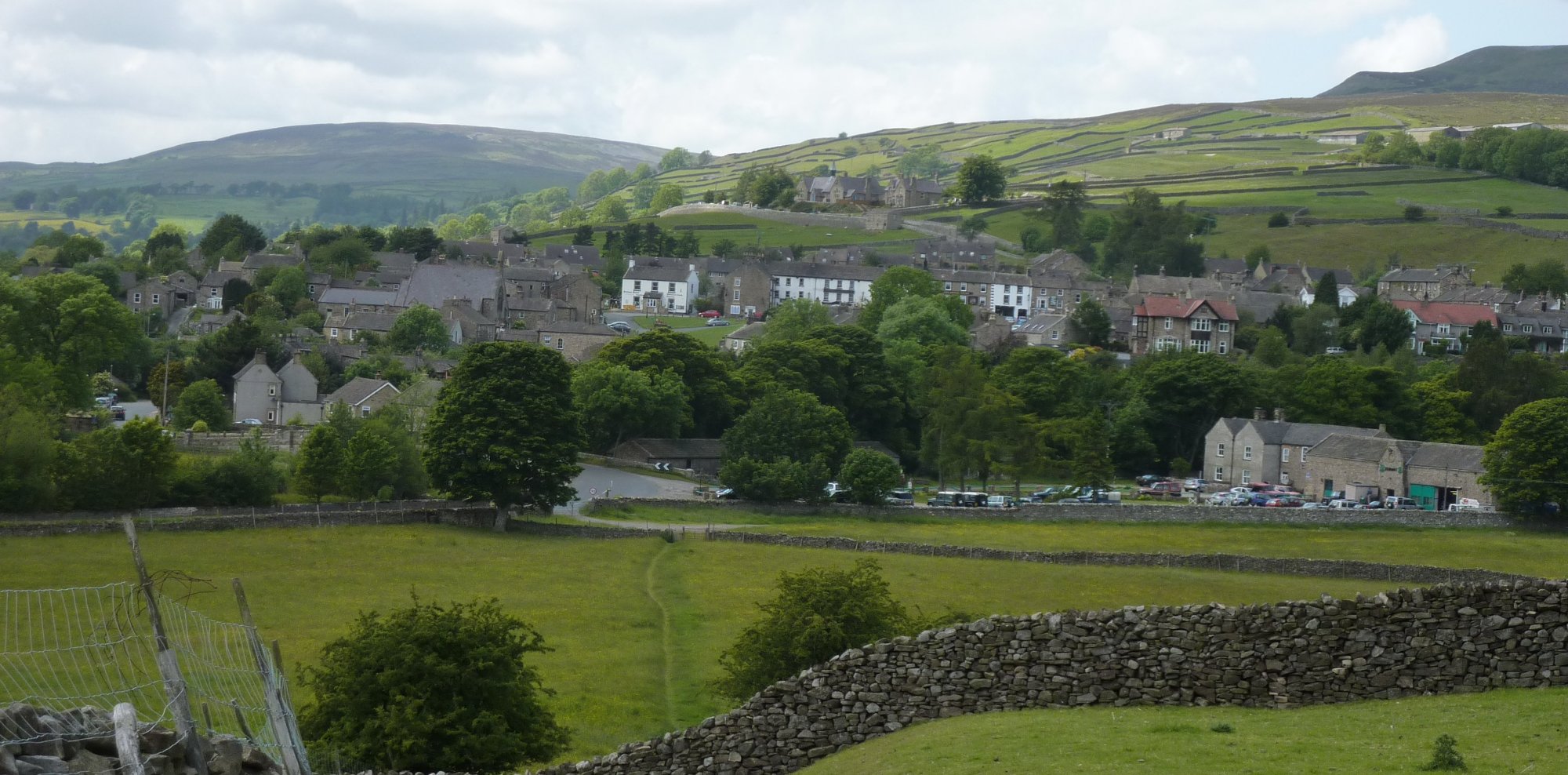 On final approach to Reeth