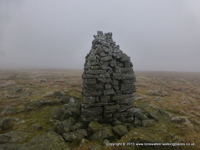 Knock Old Man, cairn on Knock Fell