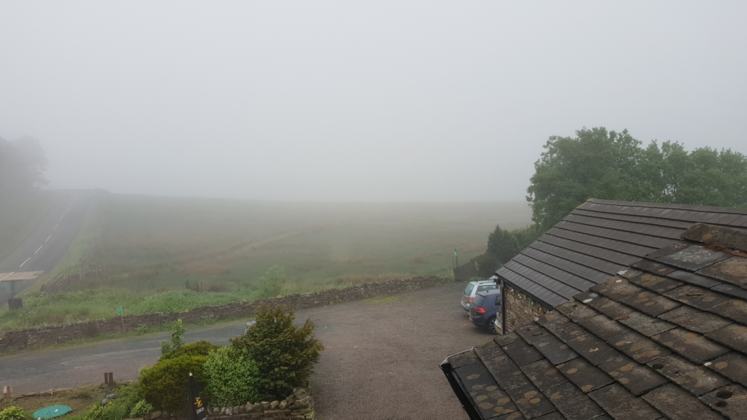 Murky view from my bedroom window 