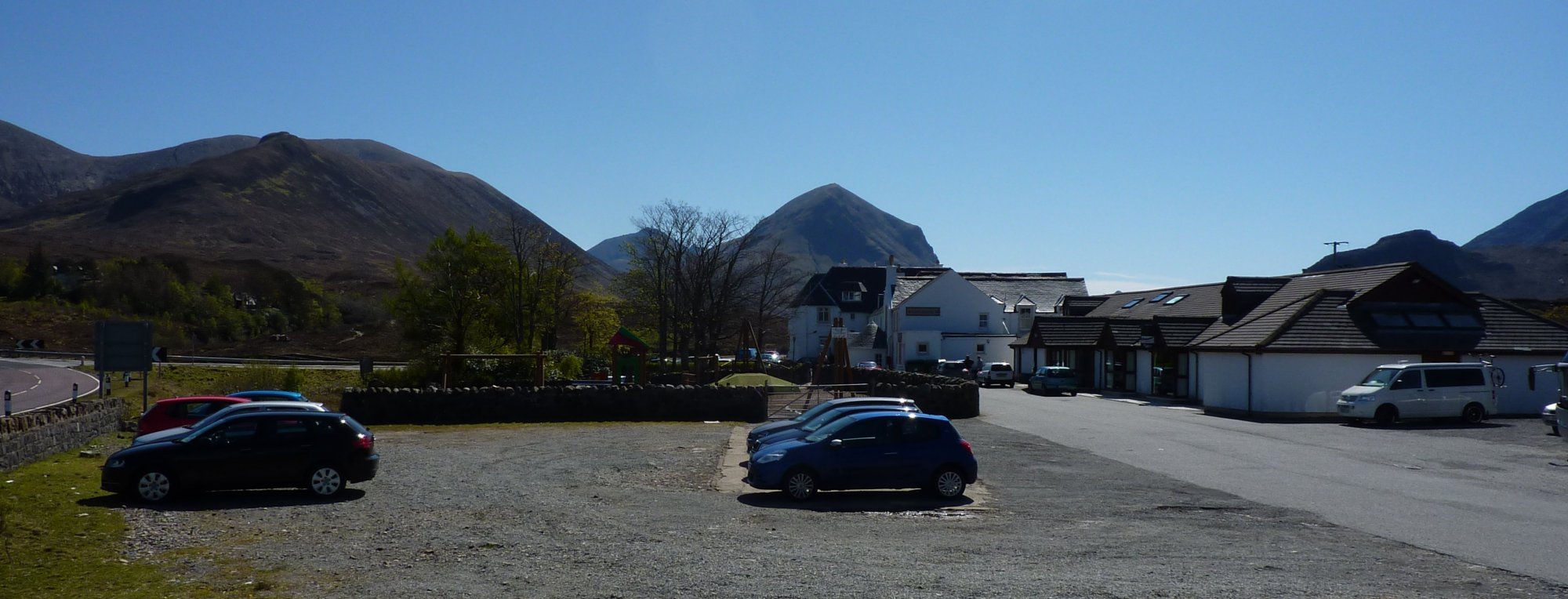 Arrival at the Sligachan Hotel and time for a cold Irn Bru while I wait for Rog to return to the car