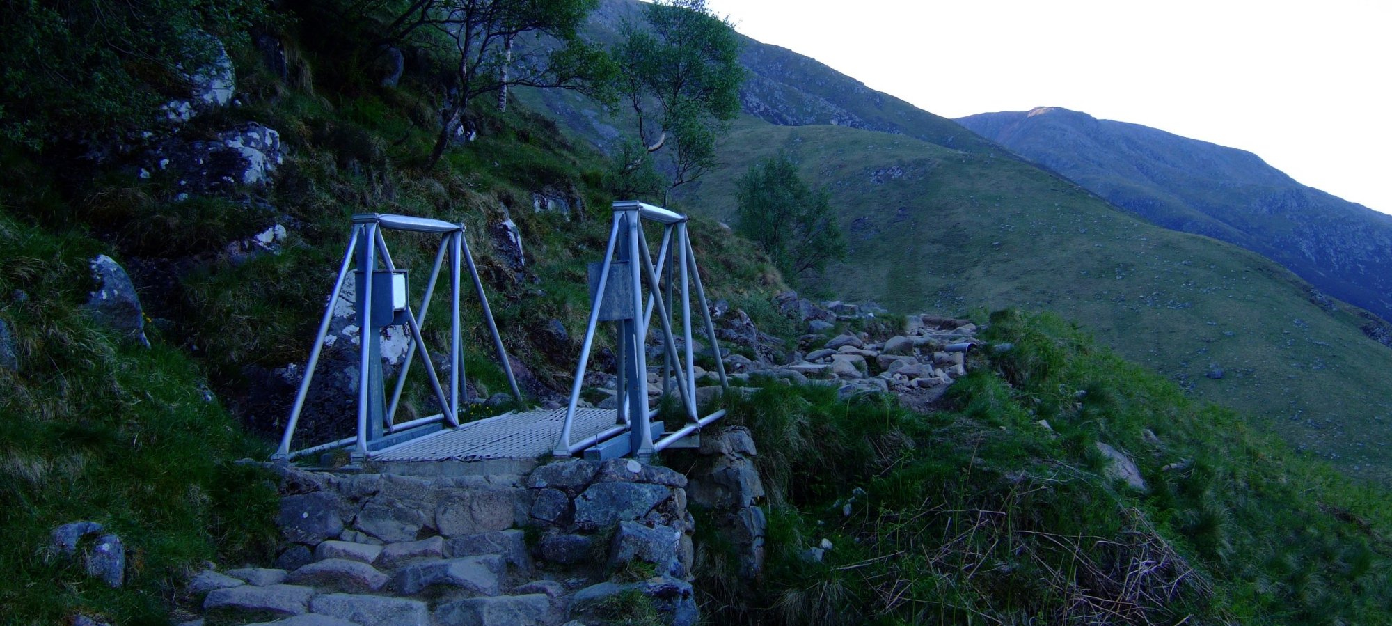 Bridge on the path to Ben Nevis