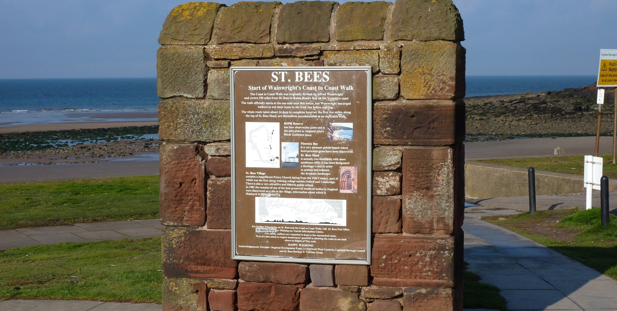 My final destination, in St. Bees