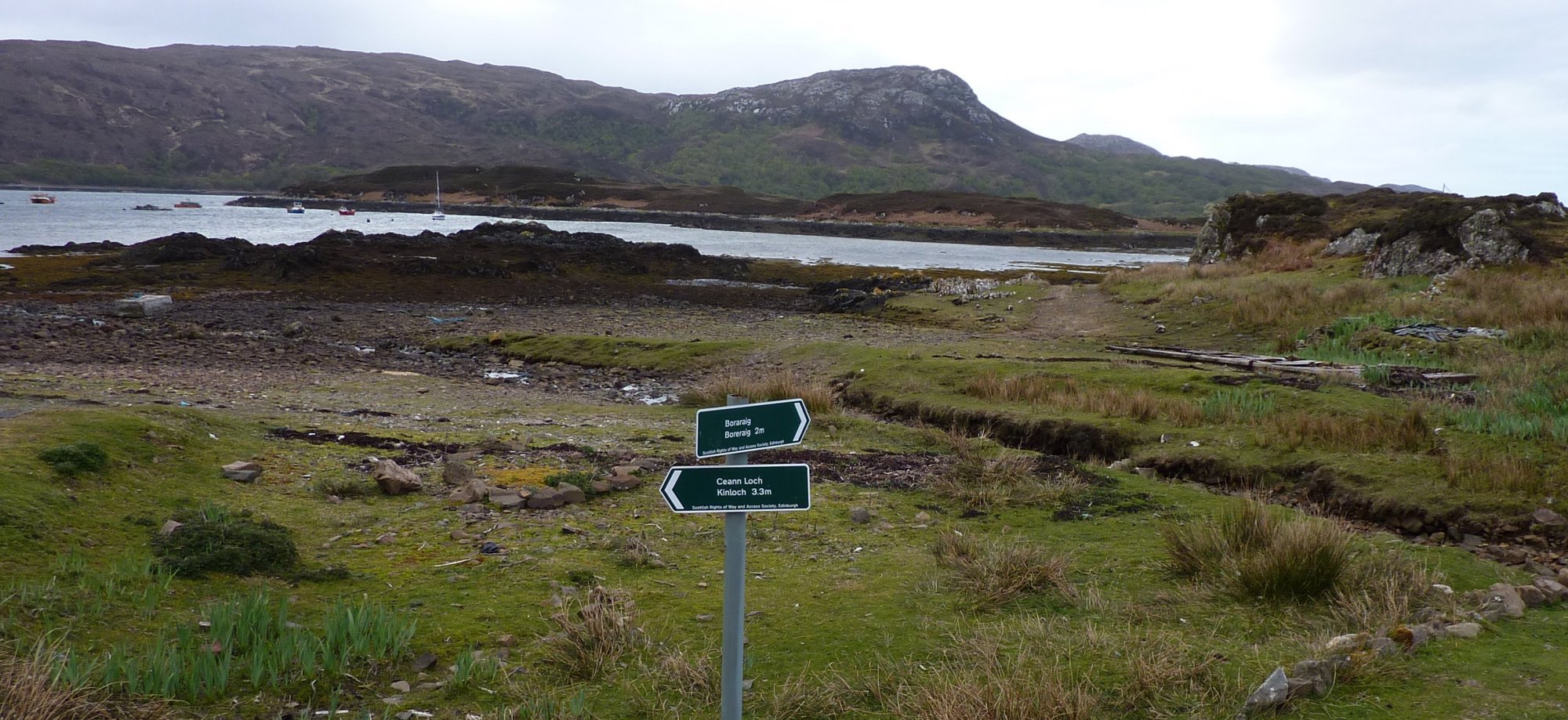 Reassuring Scotways sign