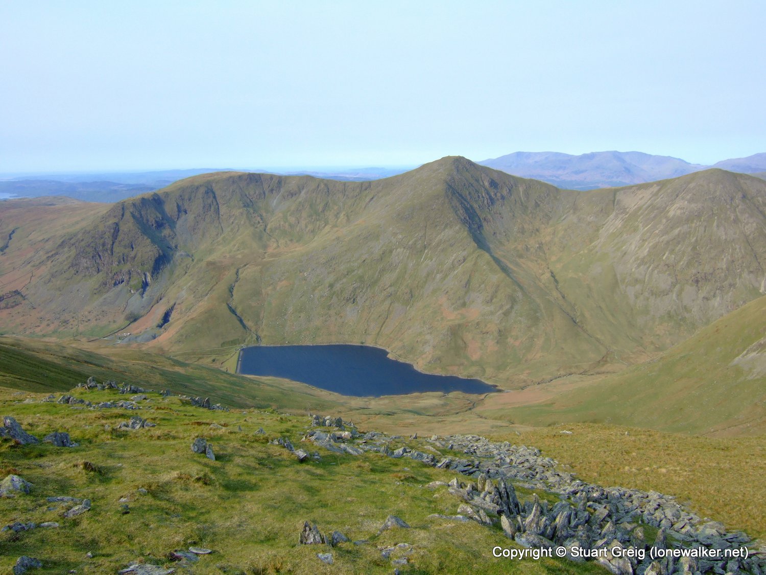 High Street and High Raise from Mardale Head