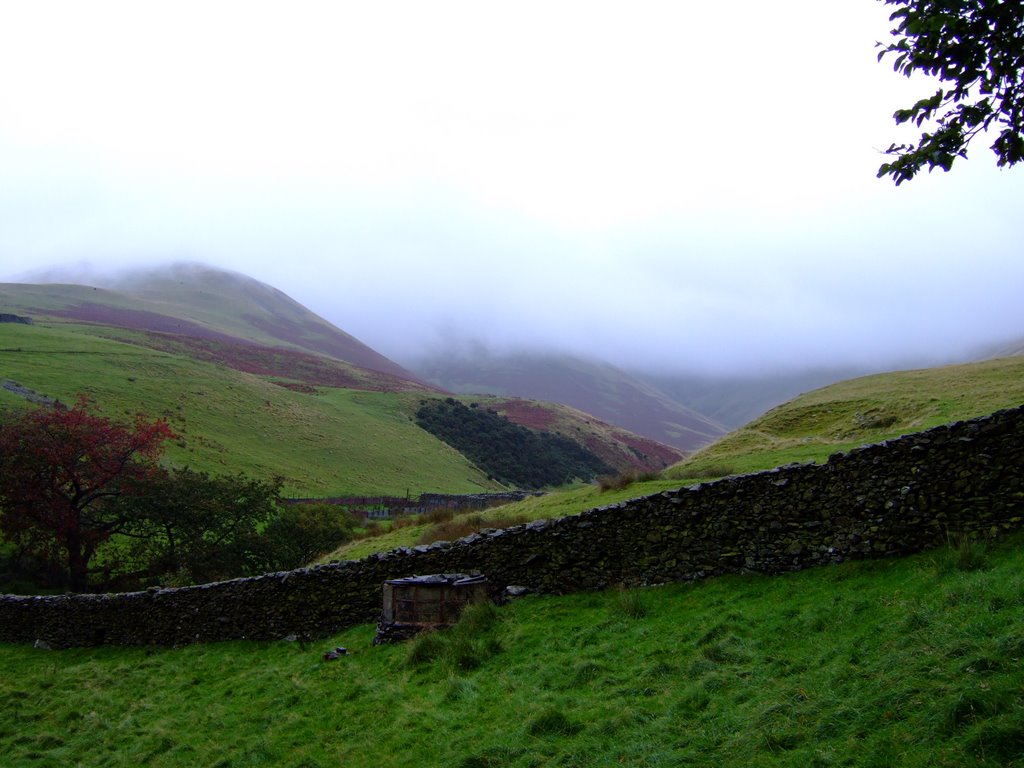 An ascent into the clouds in the Howgills